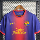 Camisa Barcelona Home 12/13 Retrô - Azul+Grená