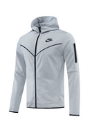 Conjunto Nike: Tech Fleece - Cinza e Preto
