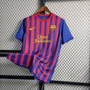 Camisa Barcelona Home 11/12 Retrô - Azul+Grená