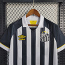 Camisa Santos Away I 23/24 Torcedor Umbro Masculino - Preto e Branco