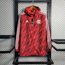 Jaqueta Corta-Vento Flamengo 23/24 Masculino Adidas - Vermelho
