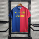 Camisa Barcelona Home 08/09 Retrô - Azul+Grená