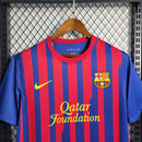 Camisa Barcelona Home 11/12 Retrô - Azul+Grená