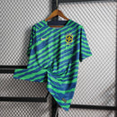 Camisa Brasil Pré-Jogo | 22/23 Torcedor Nike Masculino - Verde