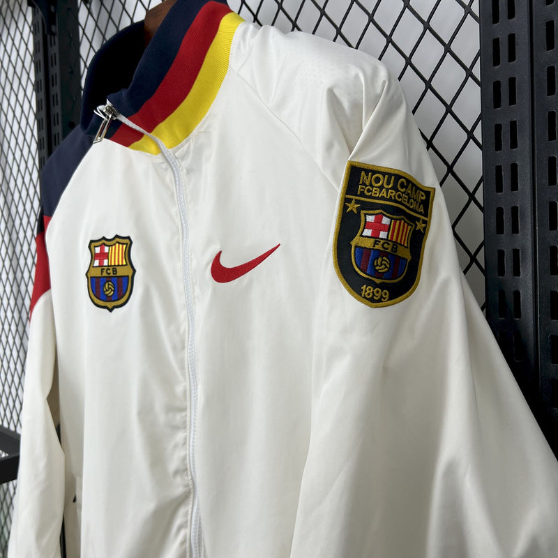 Jaqueta Corta-Vento Barcelona 1994 Masculino Nike - Bege