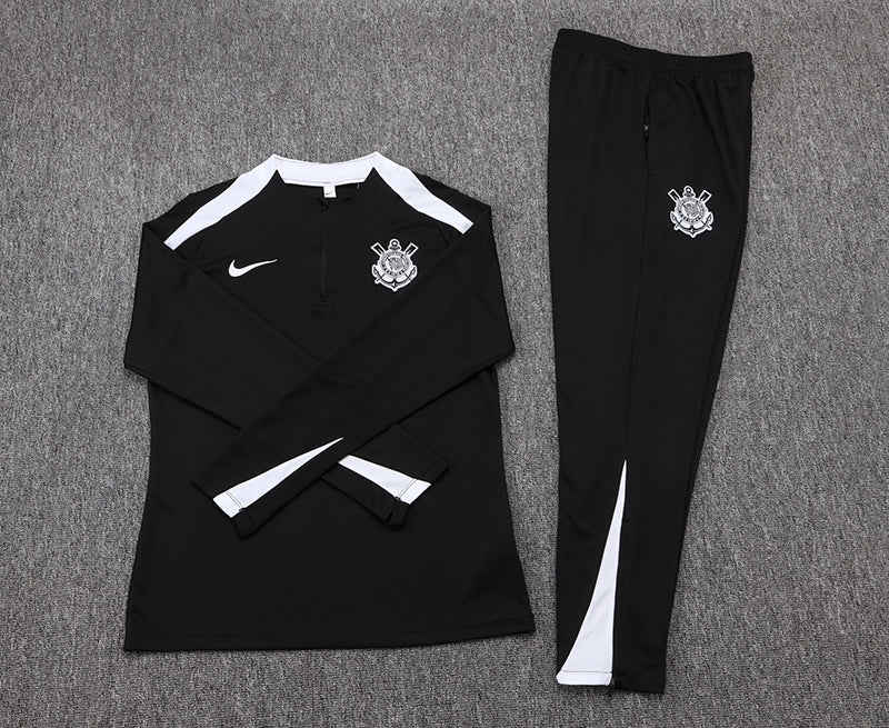 Conjunto Corinthians 25/26 Masculino Nike - Preto