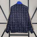 Jaqueta Corta-Vento Manchester United Dupla-Face 24/25 Masculino Adidas - Vermelho