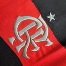 Camisa do Flamengo Home 24/25 Torcedor Masculino - Preto e Vermelho