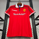 Camisa Retrô Manchester United Home 98/99 - Vermelho