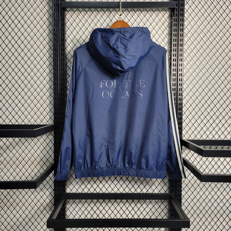Jaqueta Corta-Vento Adidas MRC - Azul