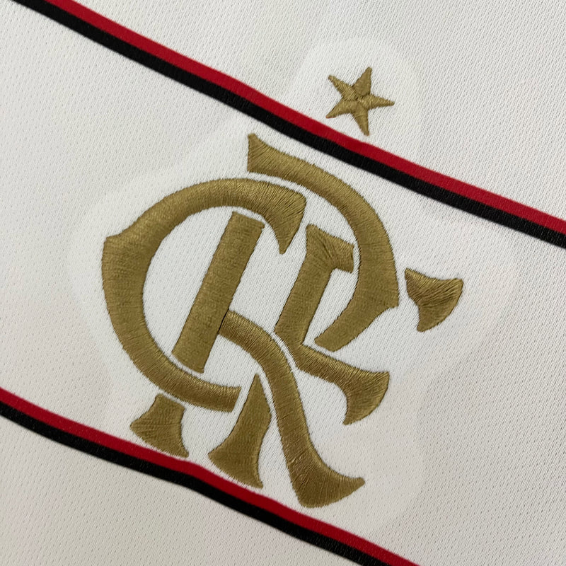 Camisa Flamengo Away II I 23/24 Torcedor Adidas Masculino - Branco