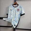 Camisa Portugal Away| 24/25 Torcedor Masculino - Branco