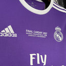 Camisa Retrô Real Madrid Away 16/17 - Roxo