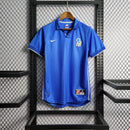Camisa Itália Home 1998 Retrô - Azul
