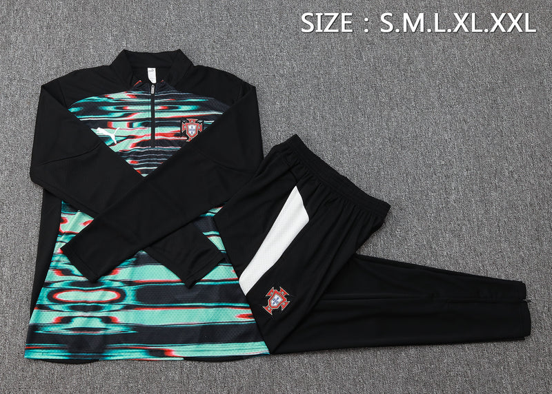 Conjunto Portugal 25/26 Masculino Puma - Preto