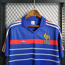 Camisa França Home 84/86 Retrô - Azul