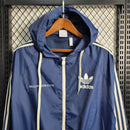 Jaqueta Corta-Vento Adidas MRC - Azul