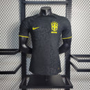 Camisa Brasil Concept Black and Yellow I 22/23 Jogador Nike Masculino - Preto