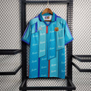 Camisa Barcelona Away 95/97 Retrô - Azul Ciano