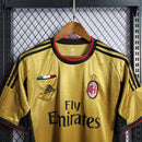 Camisa Retrô AC Milan Third 13/14 - Dourado