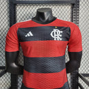 Camisa Flamengo Home I 23/24 Jogador Adidas Masculino - Vermelho e Preto