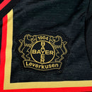 Camisa Bayer 04 Leverkusen Away | 24/25 Torcedor Masculino - Preto Dourado