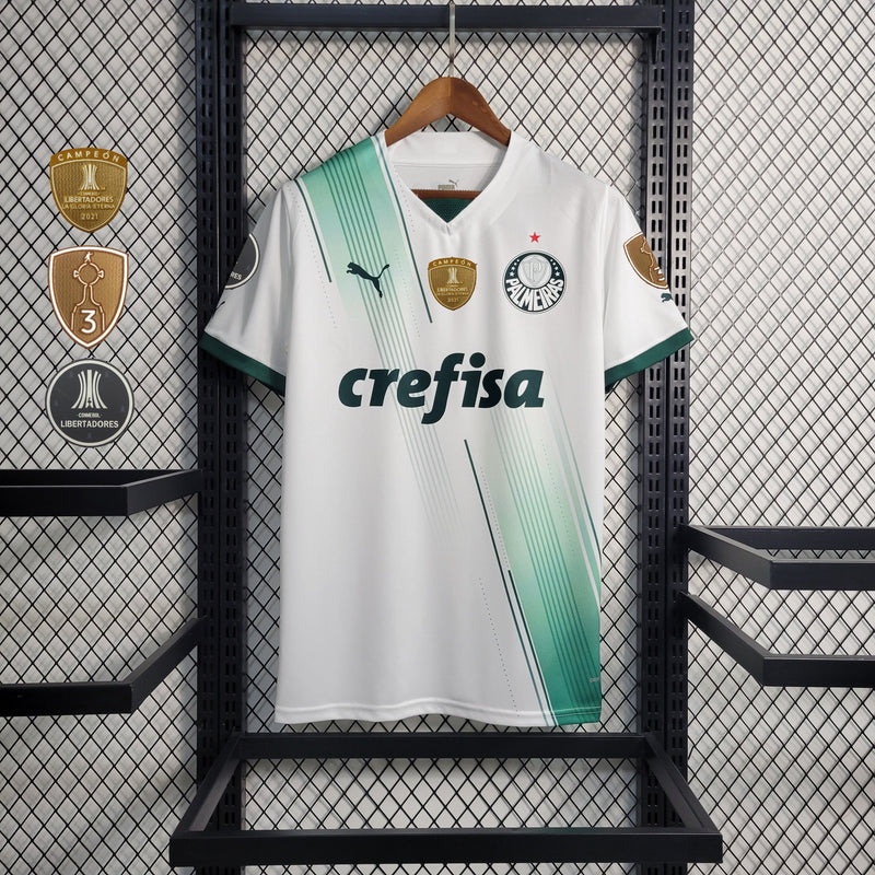 Camisa Palmeiras Away II I 23/24 Torcedor Puma Masculino - Branco