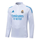 Conjunto Real Madrid 25/26 Masculino Adidas - Branco e Azul