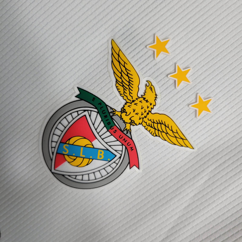 Camisa Benfica Away III | 23/24 Torcedor Adidas Masculino - Branco