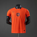 Camisa Holanda Home | 25/26 Versão Jogador Nike Masculino - Laranja