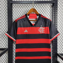 Camisa do Flamengo Home 24/25 Torcedor Masculino - Preto e Vermelho