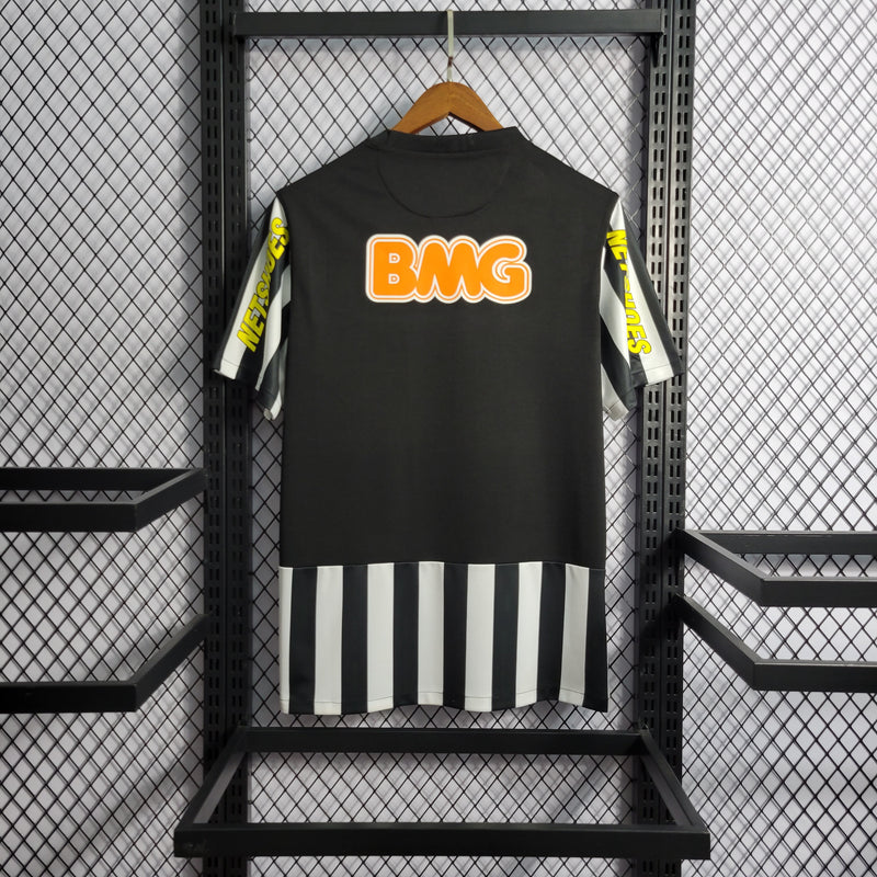 Camisa Santos Retrô Away 2013 | Torcedor Nike Masculina - Preto e Branco