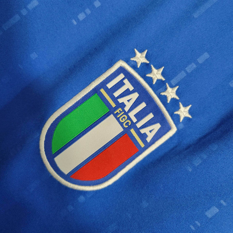 Camisa Itália Home | 24/25 Torcedor Nike Masculino - Azul
