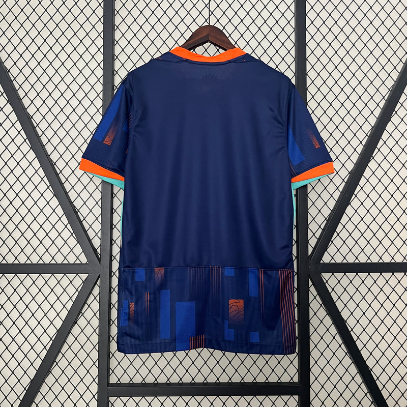 Camisa Holanda Away | 24/25 Torcedor Nike Masculino - Azul