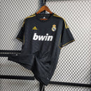 Camisa Retrô Real Madrid Away 11/12- Preto