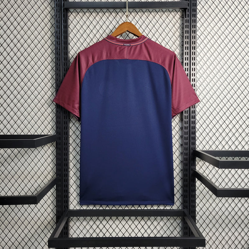 Camisa Retrô PSG Home 17/18 - Azul Escuro