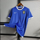 Camisa Brasil Away 2006 Retrô - Azul