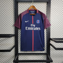 Camisa Retrô PSG Home 17/18 - Azul Escuro
