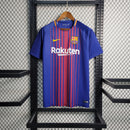 Camisa Barcelona Home 17/18 Retrô - Azul+Grená