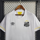 Camisa Santos Home I 23/24 Torcedor Umbro Masculino - Branco