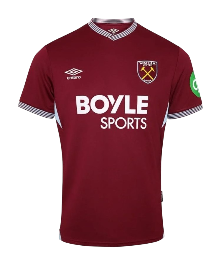 Camisa West Ham 25/26 I Home - Versão Torcedor