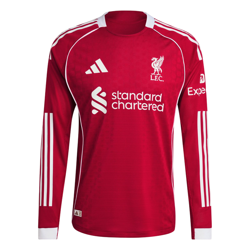 Camisa Liverpool 25/26 I Home - Manga Longa