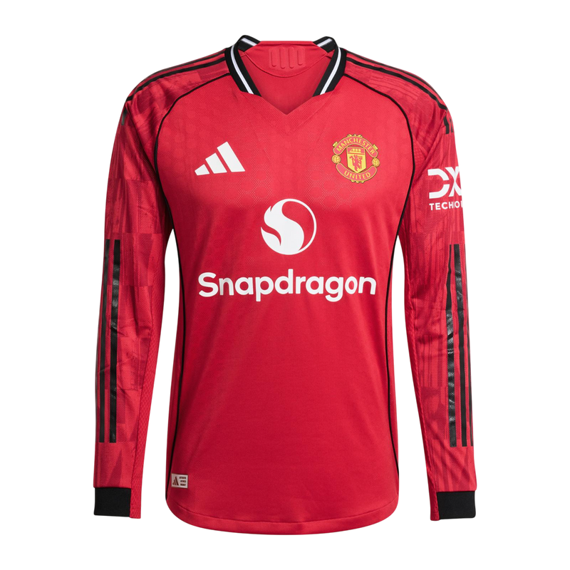 Camisa Manchester United 25/26 I Home - Manga Longa