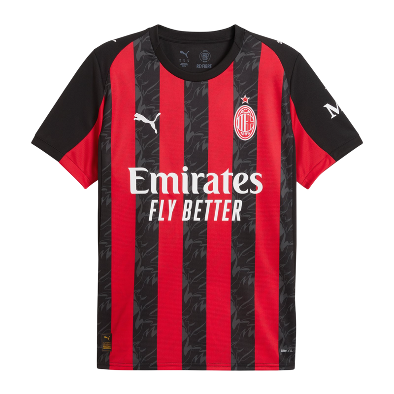Camisa AC Milan 25/26 I Home - Versão Torcedor