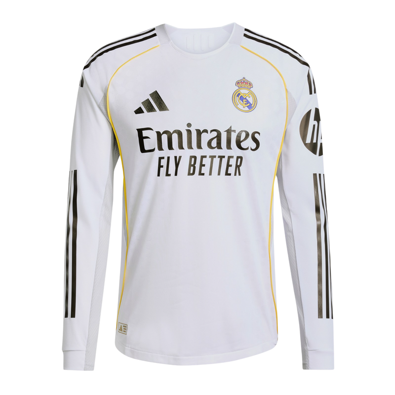 Camisa Real Madrid 25/26 I Home - Manga Longa