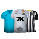 Combo 3 Camisas do Santos 25/26