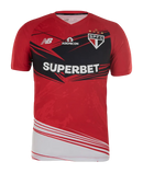 Camisa São Paulo 25/26 Treino - Vermelho - Versão Torcedor