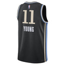 Camisa NBA Trae Young - Atlanta Hawks - 23/24 - Preto - Edição Cidade