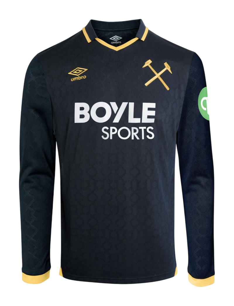 Camisa West Ham 25/26 III Third - Manga Longa